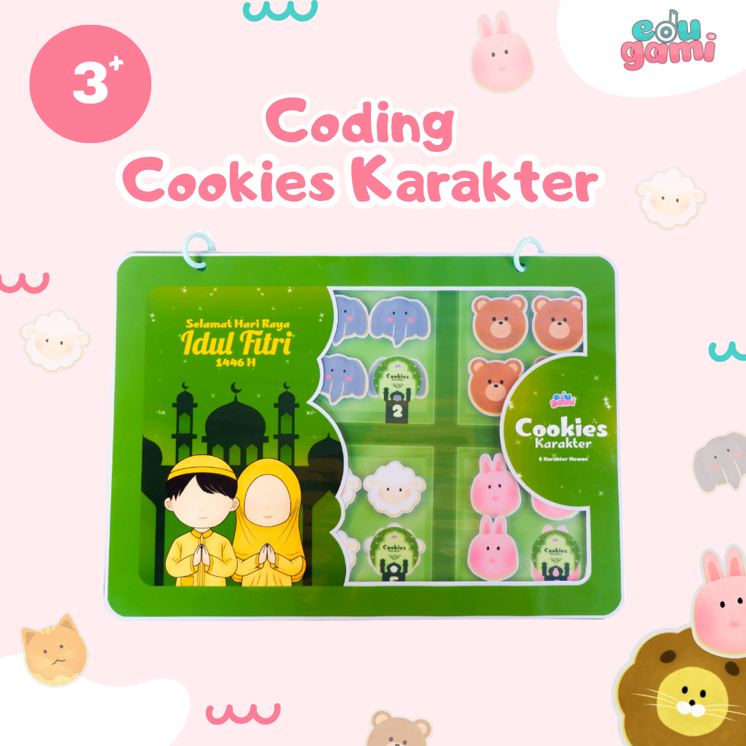Cookies Karakter Edukasi untuk Anak