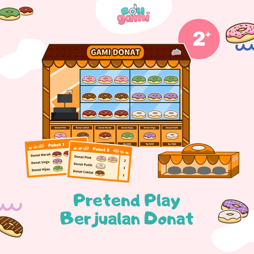 Permainan Gami Donat Kreatif untuk Anak