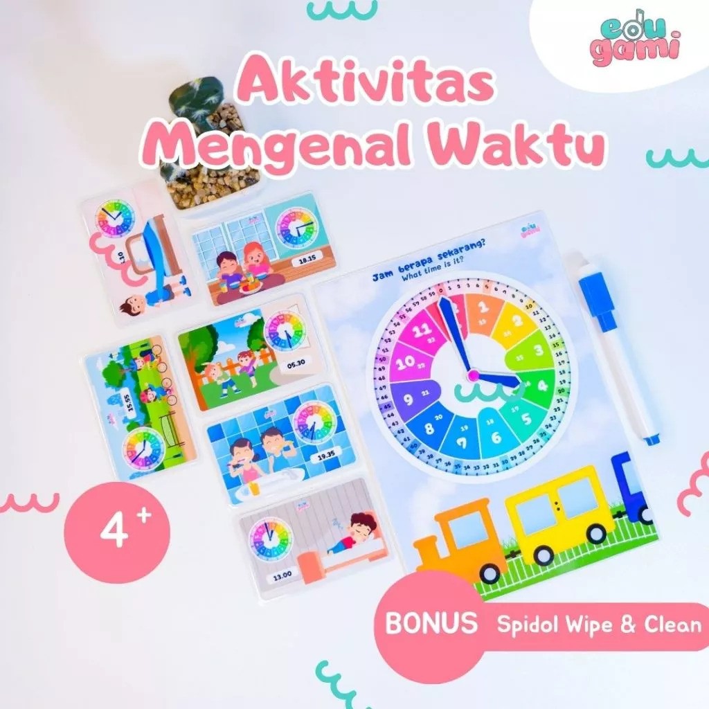 Jam Edukasi Anak untuk Belajar Waktu