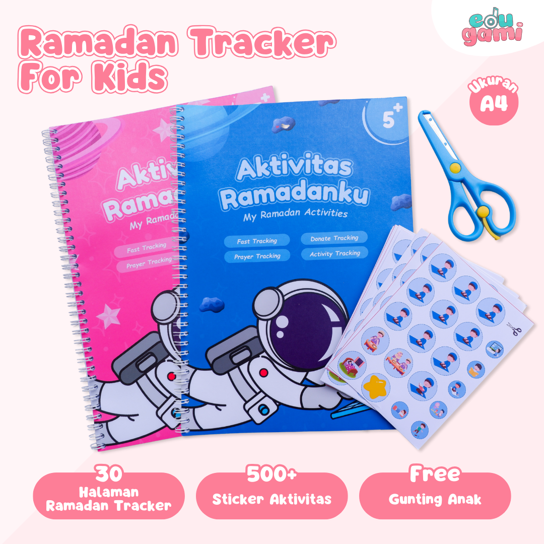 Ramadan Tracker Anak untuk Membiasakan Ibadah